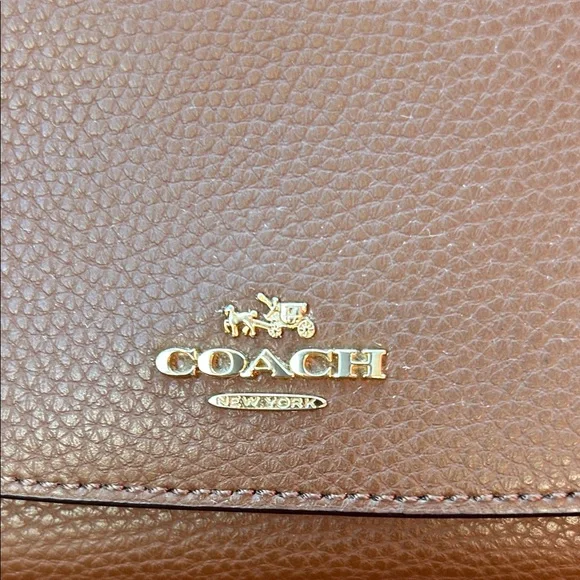 Coach Tan Leather Wallet - Picture 2 of 8